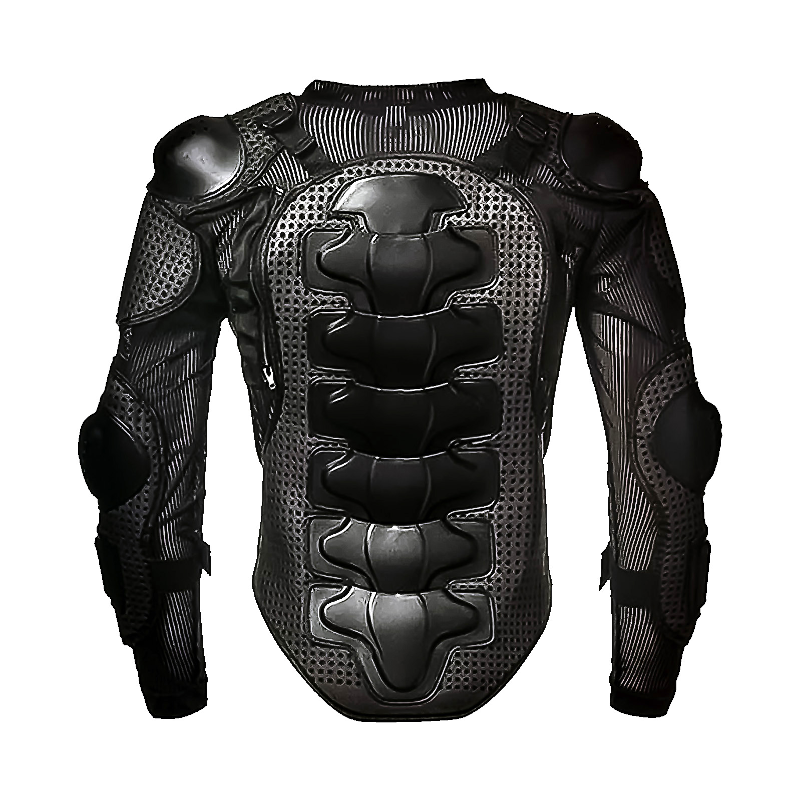 MOTORCYCLE MOTOCROSS BIKE GUARD PROTECTOR YOUTH KIDS BODY ARMOR BLACK