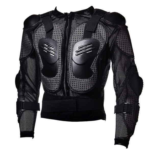 MOTORCYCLE MOTOCROSS BIKE GUARD PROTECTOR YOUTH KIDS BODY ARMOR BLACK - Image 5