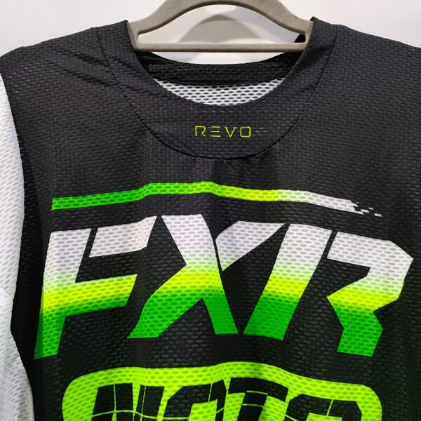 2024 Black and Green Mountain Bike Motorcycle Sports Racing Suit Racing Riding Clothing Long Sleeve Long Pants Combination Adult Model - Image 7