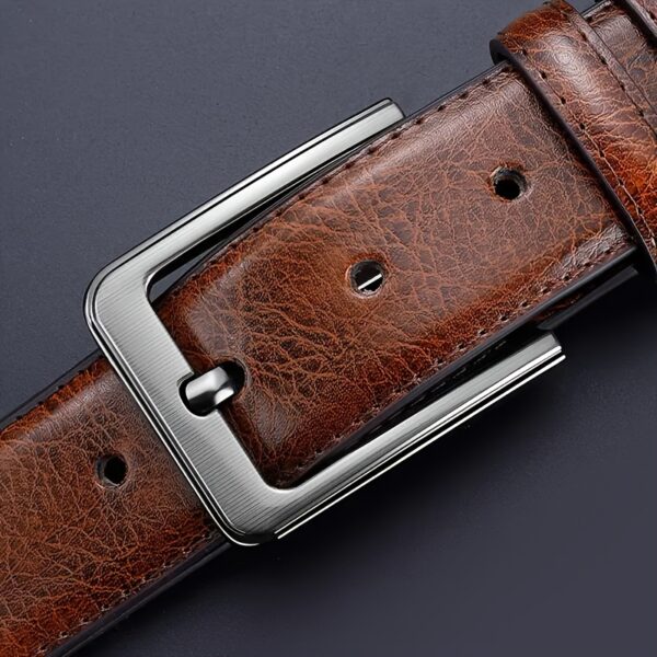 1/2pcs Set Men'S Pin Buckle Casual Belt, Daily Commuting, Business Party, Festival Birthday Gift - Image 7