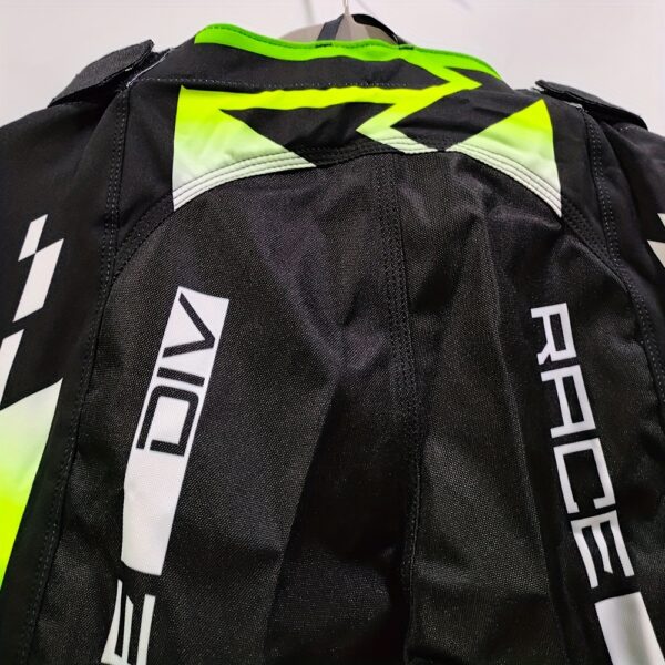 2024 Black and Green Mountain Bike Motorcycle Sports Racing Suit Racing Riding Clothing Long Sleeve Long Pants Combination Adult Model - Image 9