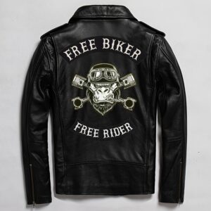 5pcs Black Embroidered Motorcycle Club Patches, Iron-On/Sew-On Appliques for DIY Jeans, Jackets & Backpacks