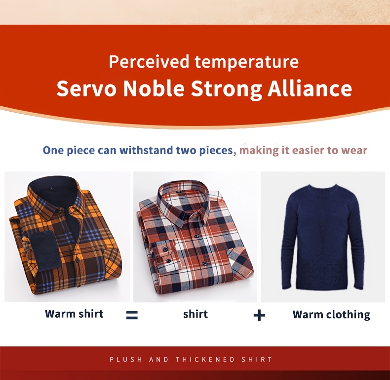 2025 New Arrival - Men'S Plaid Flannel Shirt with Fleece Lining, Casual Long-Sleeve Winter Shirt, Button-Up with Pockets, Perfect for Outdoor Activities and Holiday Gifts, Holiday Gift Shirt | Plaid Pattern Shirt | Polyester Lining, Winter Clothing, Thick