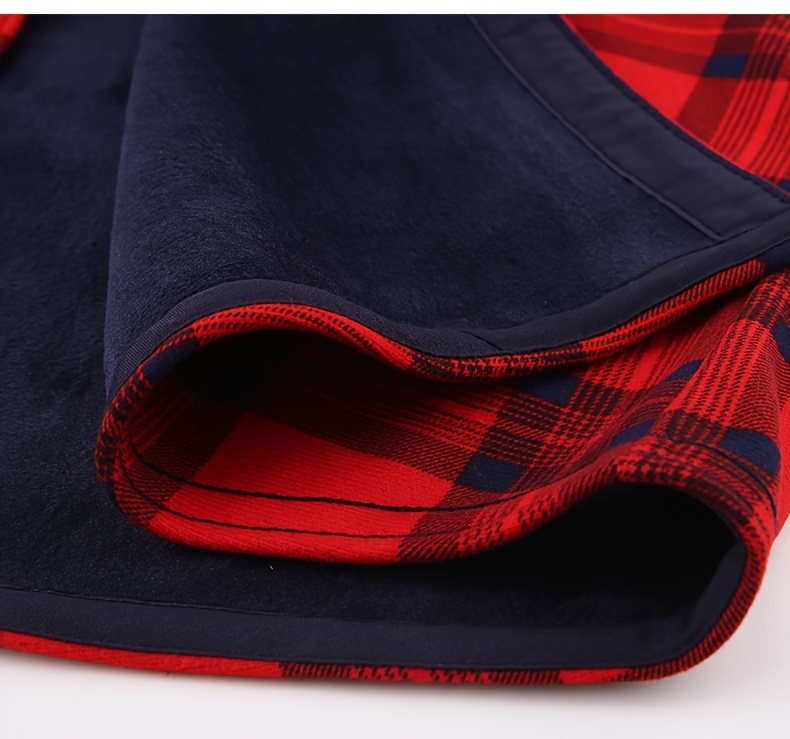 2025 New Arrival - Men'S Plaid Flannel Shirt with Fleece Lining, Casual Long-Sleeve Winter Shirt, Button-Up with Pockets, Perfect for Outdoor Activities and Holiday Gifts, Holiday Gift Shirt | Plaid Pattern Shirt | Polyester Lining, Winter Clothing, Thick