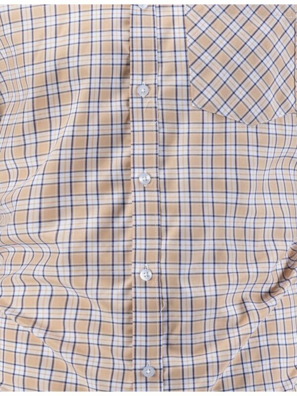 Men'S Plaid Long-Sleeve Shirt, Thickened for Autumn And Winter, Casual Workwear, Trendy Shirt. - Image 6