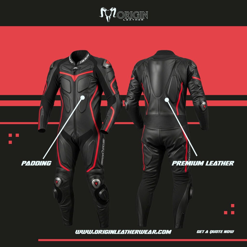 Custom Leather Biker Suits for Racing Teams